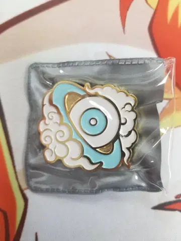 린바스 컴퍼니 햄햄빵빵 핀 배지 홍루