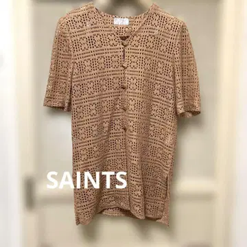 SAINTS 반팔 가디건 베이지 7