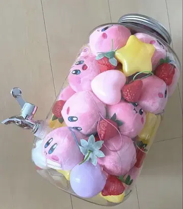별의 커비 페이 마스코트 대량 전종 세트 디톡스 워터 라운드 원