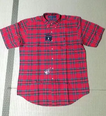 90년대 데드스탁 Ralph Lauren 반팔 B.D. 셔츠