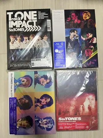 SixTONES DVD 묶음 판매