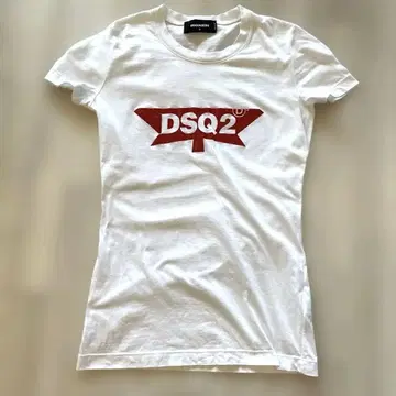 DSQUARED2 화이트 반팔 티셔츠 S