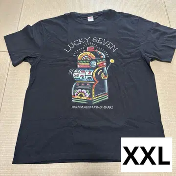 사라바 청춘의 빛 단독 LIVE 투어 럭키 7 티셔츠 2XL 사이즈