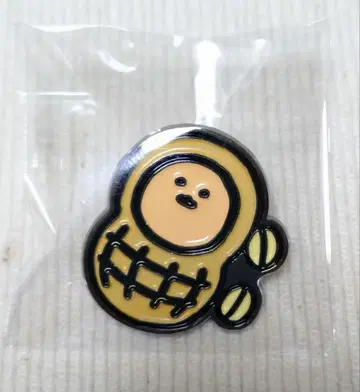 찻집 농담곰 모구라 고로케 트레이딩 핀 배지 피넛