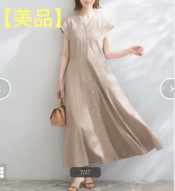 [새상품급] [새상품급] 어반리서치 로쏘 원피스 베이지