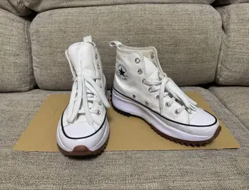 CONVERSE 런스타 하이크/화이트/24cm