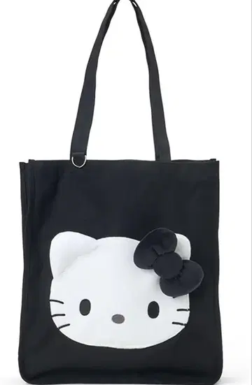 I LOVE HELLO KITTY 모노톤 토트백 새상품급