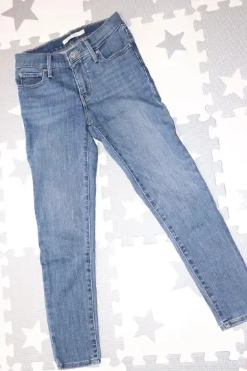 Levi's 스트레이트 데님 다크 블루 24