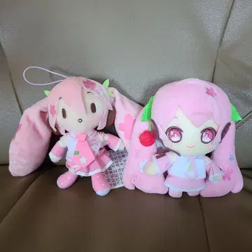 벚꽃 미쿠 마스코트 세트