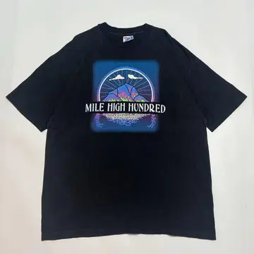 90s 헤인즈 빈티지 티셔츠 블랙 XL 싱글 스티치 6847