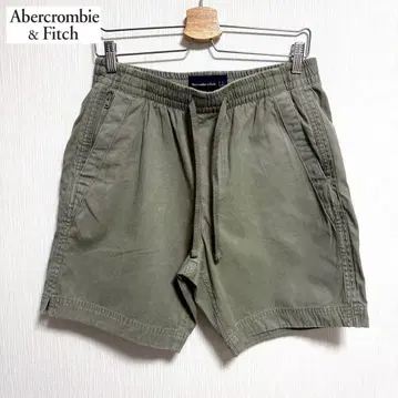 [새상품급] Abercrombie & Fitch 숏팬츠 올리브 그린