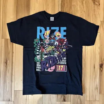 미사용 새상품 RIZE 20주년 한정판 아메리칸 코믹스 티셔츠 RIZE