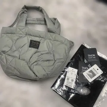 TAION 타이온 퀼팅 토트백 복조리형 백