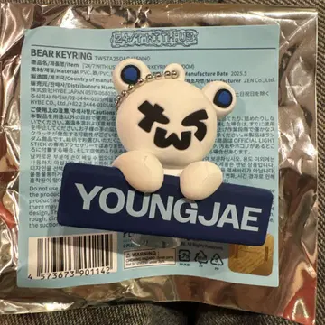 TWS 2025 JAPAN 투어 굿즈 베어 키링 용제