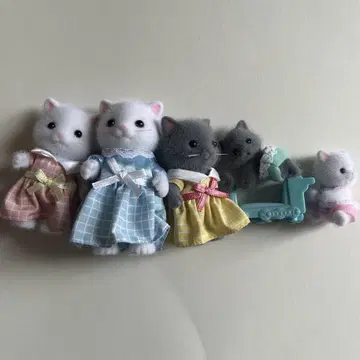 실바니안 패밀리 고양이 인형 세트