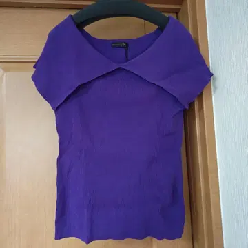 야마다야 Aga 퍼플 리브 니트 9호