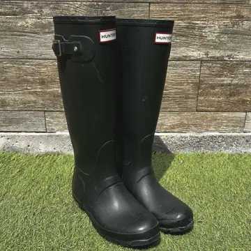 HUNTER 블랙 23.5cm UK4 EU37 장화