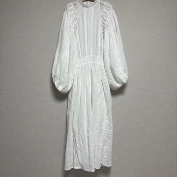 이자벨마랑 원피스 화이트
