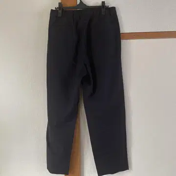 UNITED ARROWS 이지 와이드 테이퍼드 팬츠 네이비