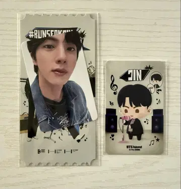 Jin 진 코얀 트레이딩 카드 FC 혜택 RUNSEOKJIN 6/29