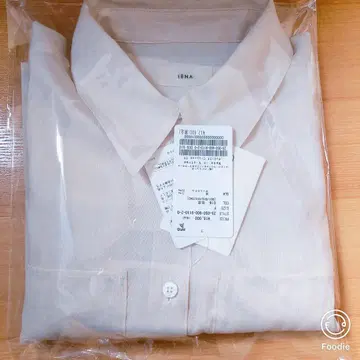 IENA 린넨 믹스 크롭 셔츠