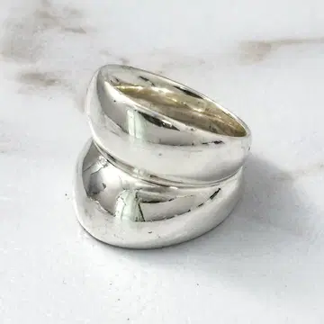 GEORG JENSEN 반지 커브 반지 54 사이즈 실버 925