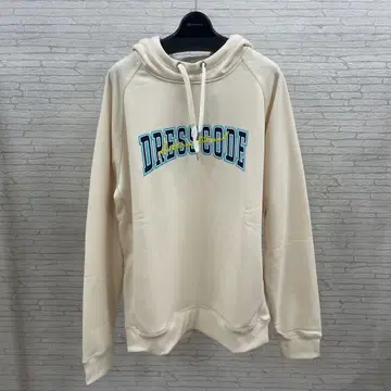 ZOY 남성용 DRESS CODE 후드티 크림색
