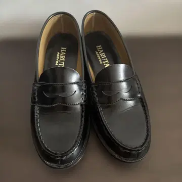 HARUTA 23 1/2 블랙 로퍼