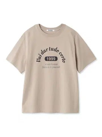 SNIDEL Sustainable ORGANICS LOGO T-Shirt