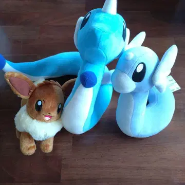 포켓몬 이브이, 미니류, 하쿠류 봉제 인형 세트
