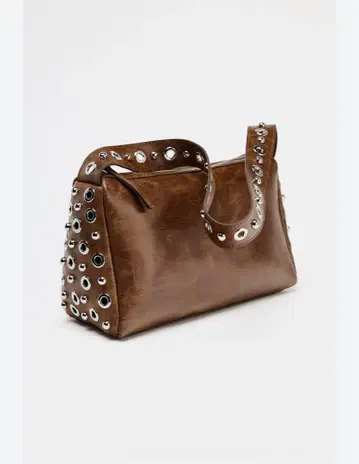 ZARA 메탈 숄더백