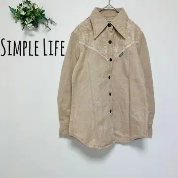 Simple Life by RENOWN (13) 심플 라이프 셔츠 자수