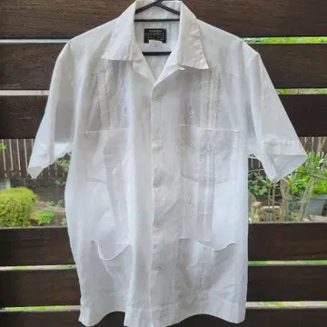 GUAYABERA 쿠바 셔츠 반팔 셔츠 M 사이즈