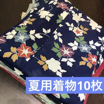 [기모노 묶음 판매] 여름용 기모노 10매 리메이크 소재 핸드메이드용