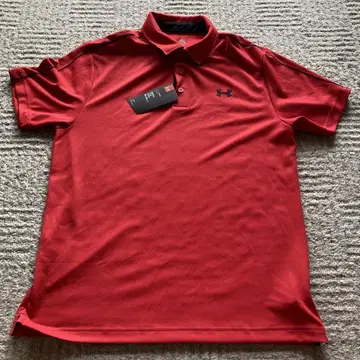 Under Armour 레드 피케 셔츠