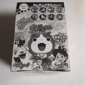 요괴워치 요괴 메달 제1장 1BOX 미개봉 12팩