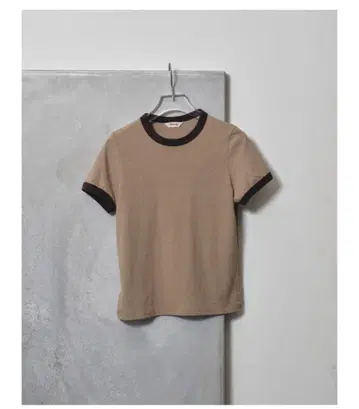 완판 투데이풀 Compact Ringer Tee 내추럴