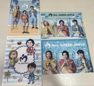 Mrs. GREEN APPLE LAWSON 미세스 비주얼 시트 4장