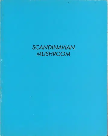 혼마 타카시 SCANDINAVIAN MUSHROOM