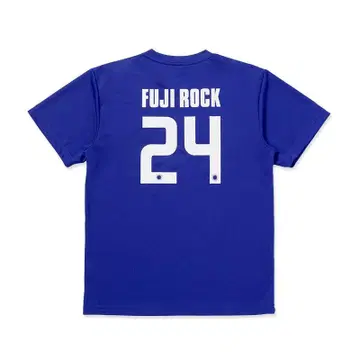 미개봉 새상품 후지록 FUJI ROCK '24 축구 티셔츠 파랑 L