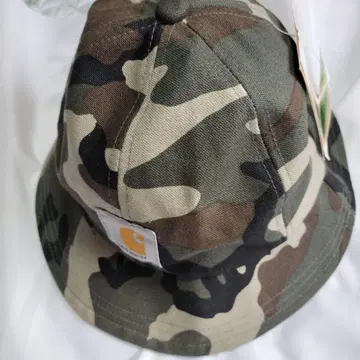 미사용 칼하트 버킷 햇 카모 면 58-60cm