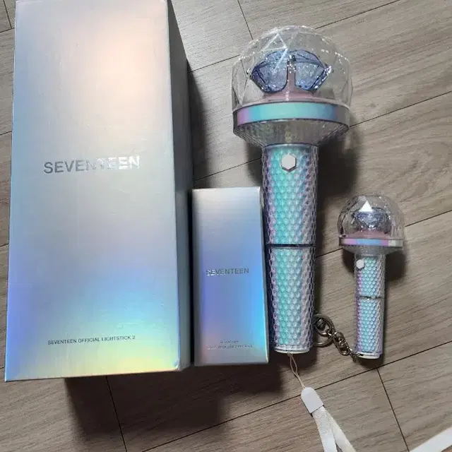 세븐틴 응원봉 키링