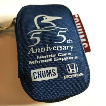 CHUMS 혼다 자동차 키 케이스 55주년 네이비