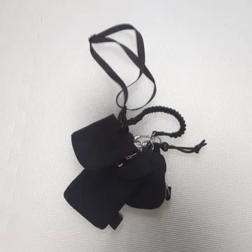 UNITED ARROWS fellowww 슬링 3줄 파우치 블랙