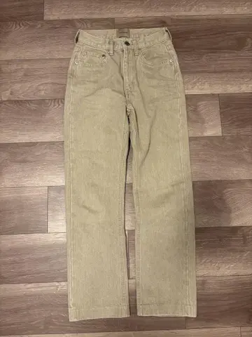 SHISHIKUI BASIC JEANS 베이지 사이즈 22 새상품급