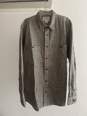 FILSON GARMENT 긴팔 체크 셔츠 M 사이즈