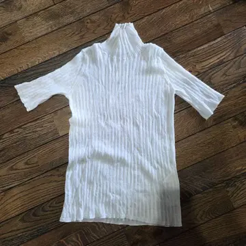 BEIGE, 반팔 시어 4호 화이트