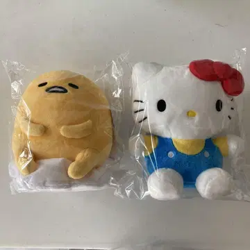 구데타마와 헬로키티 봉제 인형 세트