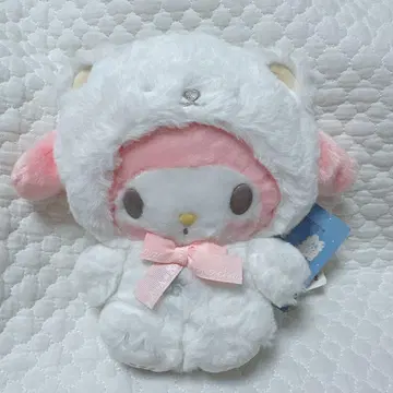 산리오 초레어 마이멜로디 푹신푹신 스노우 디자인 봉제 인형