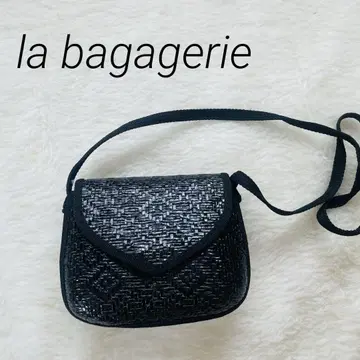 la bagagerie 라바가제리 숄더백 바스켓 백 봄/여름 블랙